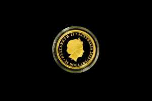 60th Anniversary of the Coronation of Queen Elizabeth II 2013 $25 0.999 gold proof coin, 1/4 ounce - 2