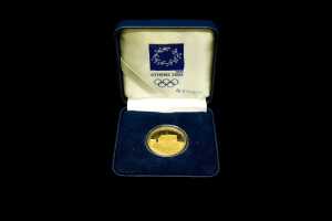 Athens Olympics 2004 &euro;100 0.999 gold proof coin, 10 grams - 3