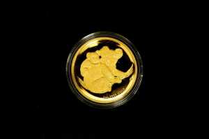Australian Koala Gold Coin Series High Relief Special 2008 $100 0.999 gold proof coin, 1 ounce