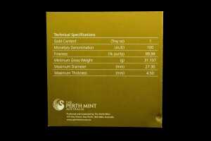 Australian Koala Gold Coin Series High Relief Special 2008 $100 0.999 gold proof coin, 1 ounce - 5