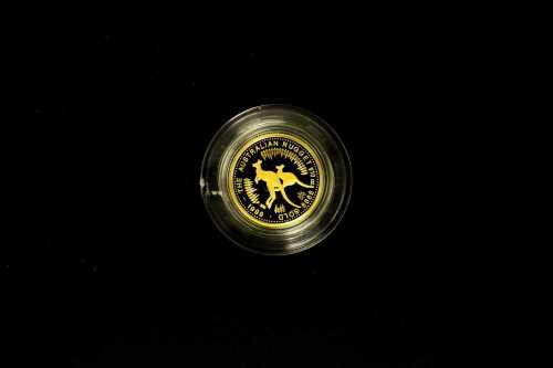 The Australian Nugget 1999 $15 0.999 gold proof coin, 1/10 ounce