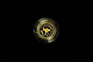 The Australian Nugget 1999 $15 0.999 gold proof coin, 1/10 ounce