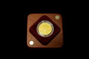 Wheat Sheaf Dollar 2012 $10 0.999 gold proof coin, 1/10 ounce - 3