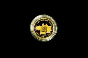 The Australian Nugget 0.999 Gold Coin Series 2001-2005 five 1/25oz coin set totalling $20 and 1/5oz - 3
