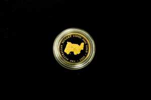 The Australian Nugget 0.999 Gold Coin Series 2001-2005 five 1/25oz coin set totalling $20 and 1/5oz - 6