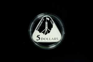 $5 Fine Silver Proof Triangular Coin