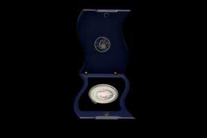 HM Queen Elizabeth II Golden Jubilee of Accession 2002 $1 silver proof-like coin, 1oz - 3