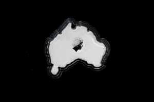Dingo Map Shape 2016 $1 silver coin, 1oz - 2