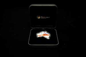 Dingo Map Shape 2016 $1 silver coin, 1oz - 3