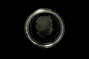 Echoes of Australian Fauna - Night Parrot 2019 $5 plated silver proof coin, 1oz - 2