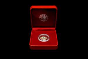 Australian Commonwealth Coat of Arms 2008 $1 0.999 silver proof coin, 1 troy ounce - 3