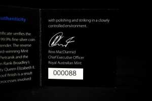 Two silver proof coins - 6