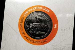 Centenary of Canberra 2013 $5 fine silver proof coin, 36.31g - 6