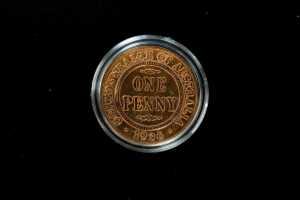 Square Penny Concept 2003 50c silver proof set, 1/2oz - 2