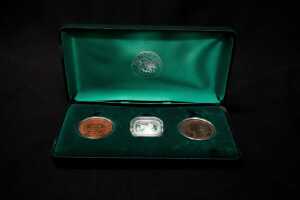Square Penny Concept 2003 50c silver proof set, 1/2oz - 5