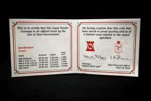 Isle of Man three silver coin collection - 3