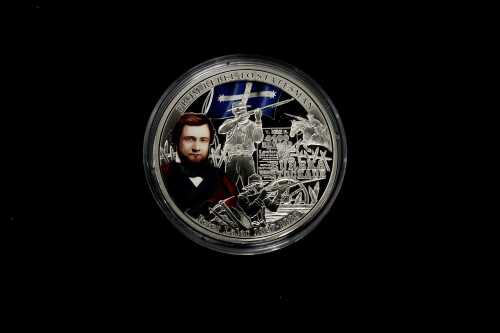 Peter Lalor 2014 $1 silver proof coin, 25g, .925 silver