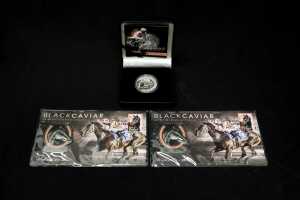 Black Caviar coin and PNCs collection