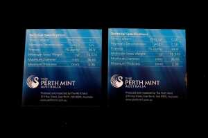 Two Australian Sea Life The Reef half ounce silver coins. - 5
