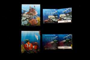 Two Australian Sea Life The Reef half ounce silver coins. - 4