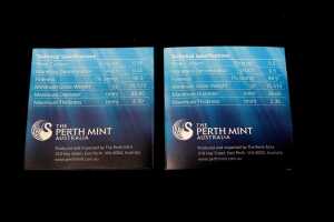Two Australian Sea Life The Reef half ounce silver coins. - 5