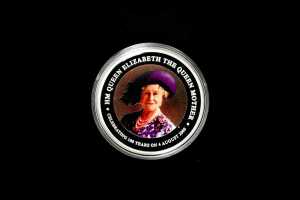 100 years of the Queen Mother 2000 one troy ounce silver coin