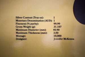 Perth Mint 2024 one ounce silver commemorative coin. - 4
