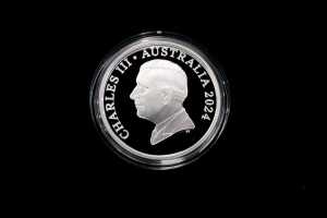2024 $5 one ounce silver baby coin. - 2