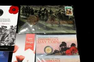 Group of assorted remembrance collectable coins and PNCs - 3