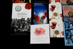 Group of assorted remembrance collectable coins and PNCs - 4