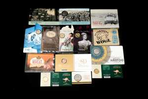 Group of Australian decimal mint coins