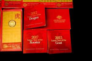 Group of Royal Australian Mint - Lunar New Year commemorative coins - 5