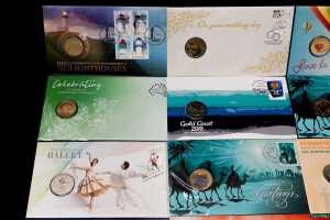 A group of assorted collectable coins and PNCs - 2