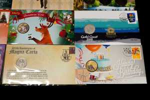 A group of assorted collectable coins and PNCs - 5