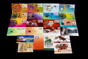 Group of assorted collectable coins and PNC