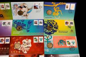 Group of assorted collectable coins and PNC - 3