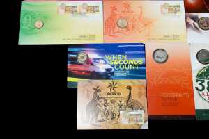 Group of assorted collectable coins and PNC - 4