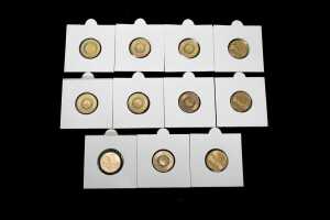 Group of Australian decimal coloured $2 coins