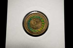 Group of Australian decimal coloured $2 coins - 2