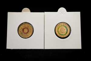 Group of Australian decimal coloured $2 coins - 2
