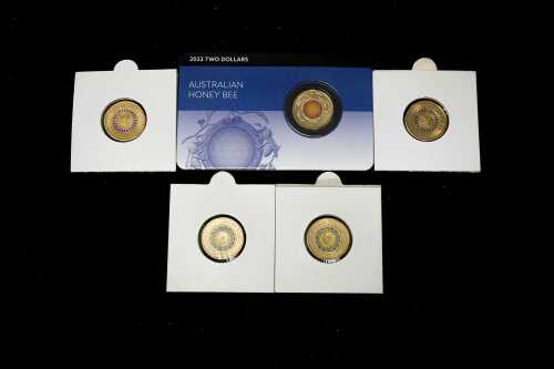 Group of Australian decimal coloured $2 coins