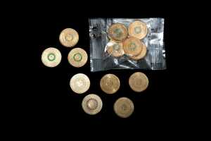 Group of Australian coloured $2 coins