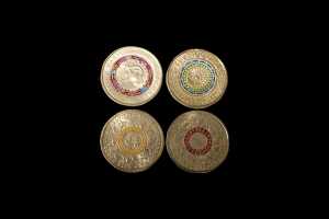 Group of Australian coloured $2 coins. - 5