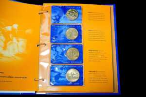 2000 Sydney Olympics coin collection of $5 coins. - 3