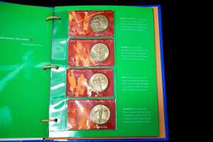 2000 Sydney Olympics coin collection of $5 coins. - 4