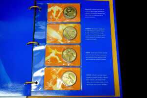 2000 Sydney Olympics coin collection of $5 coins. - 6