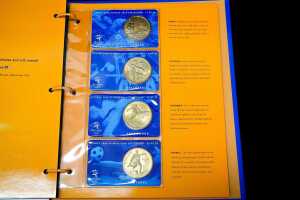 2000 Sydney Olympics coin collection of $5 coins. - 7