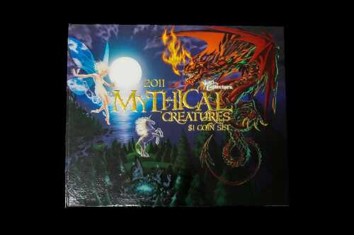 Mythical Creatures, 2011 $1 coin set