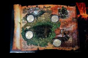 Mythical Creatures, 2011 $1 coin set - 2