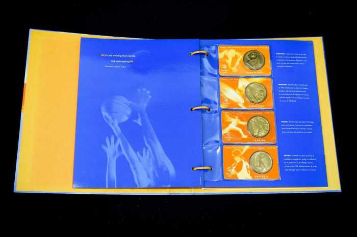 Sydney 2000 Olympics coin collection.